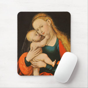 Madonna And Child Mouse Pad