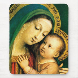 MADONNA AND CHILD MOUSE PAD