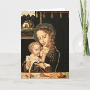 Madonna and Child Nursing Card
