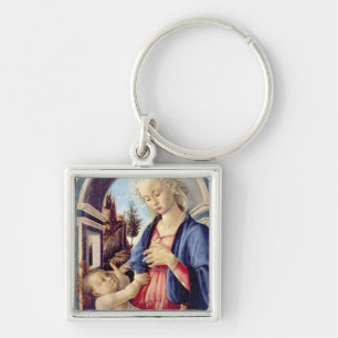 Madonna and Child (panel) 2 Key Ring