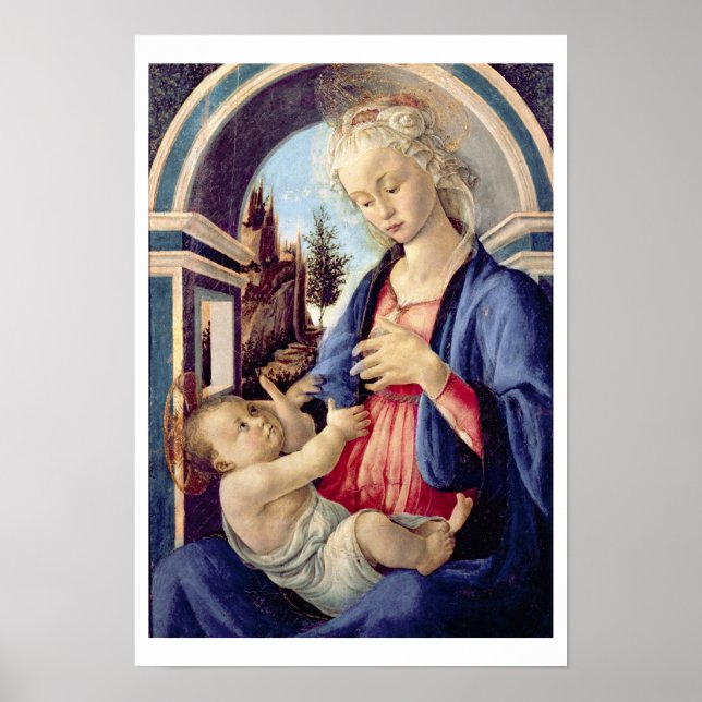 Madonna and Child (panel) 3 Poster (Front)