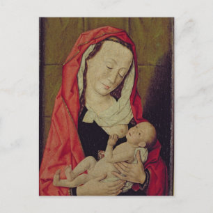 Madonna and Child (panel) Postcard