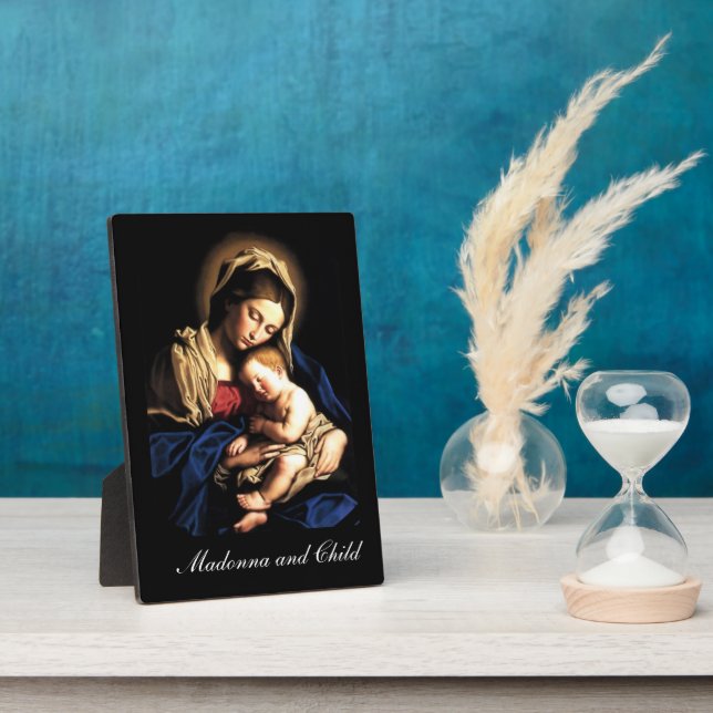 Madonna and Child Plaque (Side)