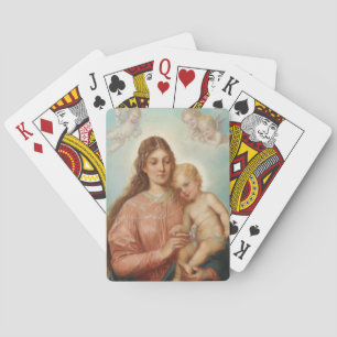 Madonna and Child Playing Cards