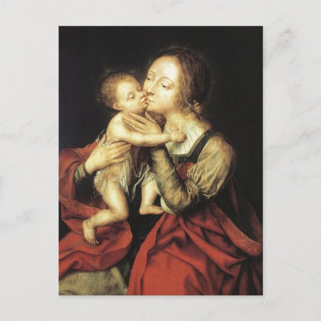 MADONNA AND CHILD POSTCARD (Front)