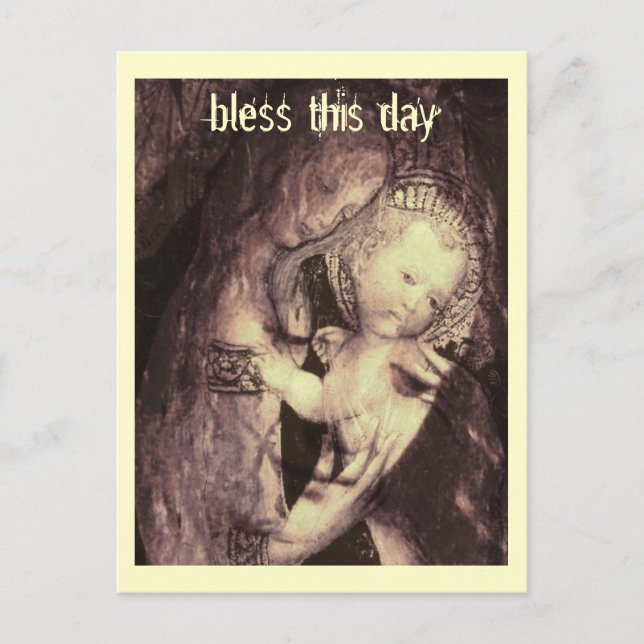 Madonna and Child  Postcard (Front)