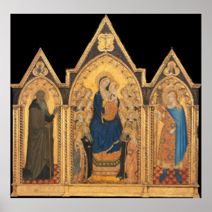 Madonna and Child - Puccio Simone Fine Art Poster