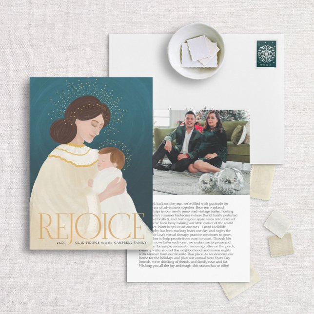 Madonna and Child Religious Christmas Card (Creator Uploaded)