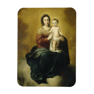 Madonna and Child, Religious Fine Art Magnets