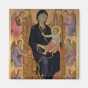 Madonna and Child (Rucellai Madonna) 1285 (tempera Magnet