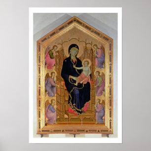 Madonna and Child (Rucellai Madonna) 1285 (tempera Poster