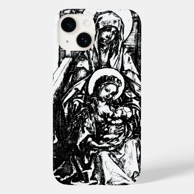 Madonna and Child Virgin Mary   Case-Mate iPhone Case (Back)