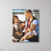 Madonna and Child With Angel - Botticelli - c1470
