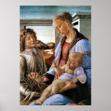 Madonna and Child With Angel - Botticelli - c1470