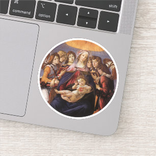 Madonna and Child with Angels by Sandro Botticelli