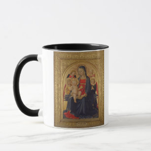 Madonna and Child with Angels, c.1467 (oil on pane Mug