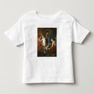 Madonna and Child with angels Toddler T-Shirt