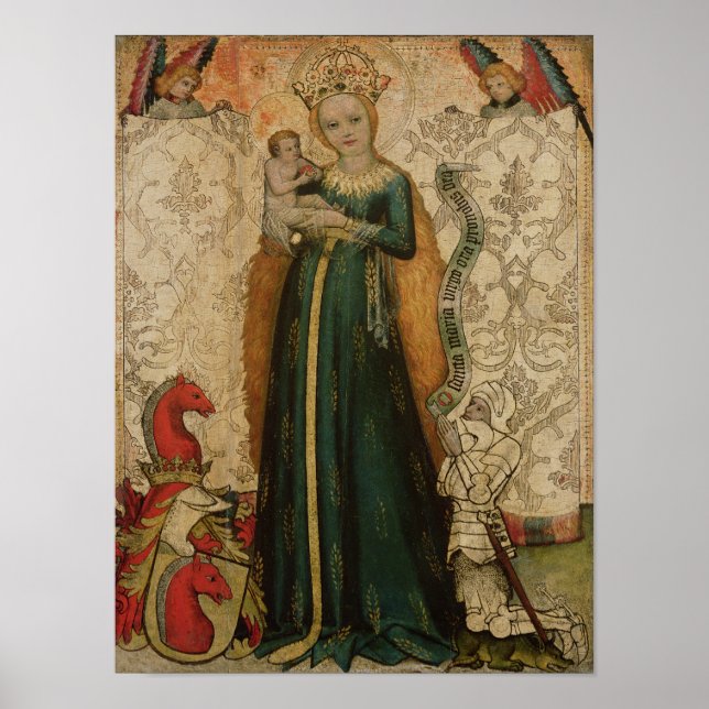 Madonna and Child with Ears of Corn, 1440-50 Poster (Front)