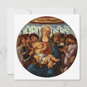 Madonna and Child with Eight Angels by Botticelli
