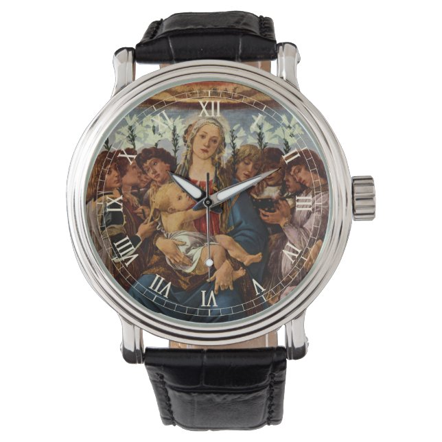 Madonna and Child with Eight Angels by Botticelli Watch (Front)