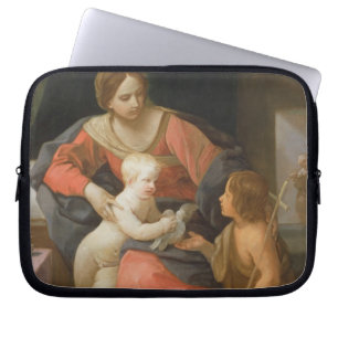 Madonna and Child with Saint John the Baptist Laptop Sleeve