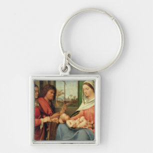 Madonna and Child with Saints 2 Key Ring