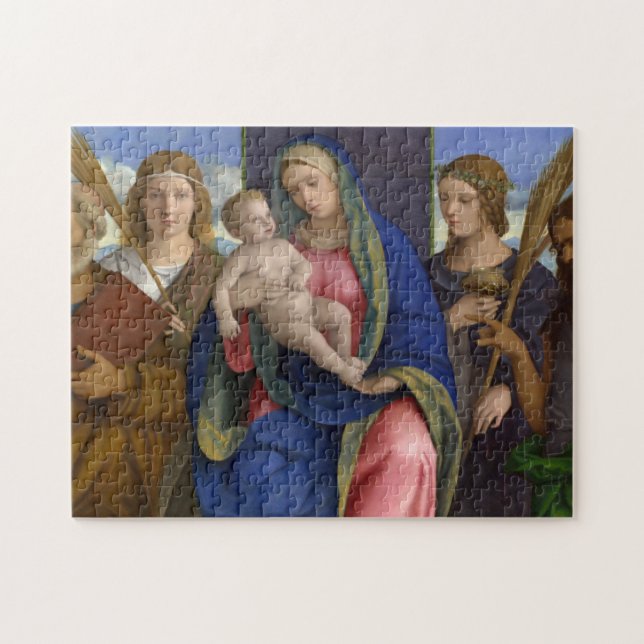 Madonna and Child with Saints Jigsaw Puzzle (Horizontal)