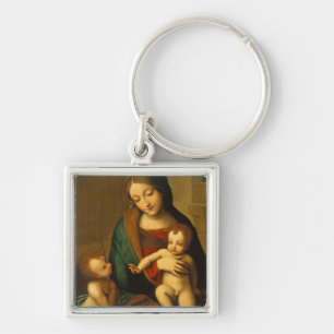 Madonna and Child with Saints Key Ring