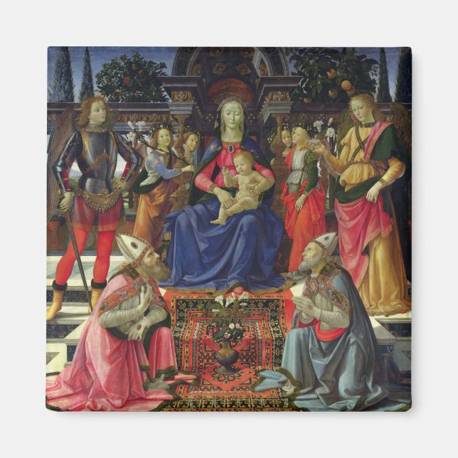 Madonna and Child with SS. Justus, Zenobius and th Magnet (Front)