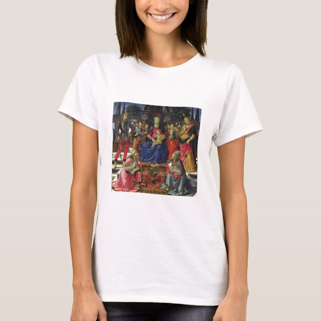 Madonna and Child with SS. Justus, Zenobius and th T-Shirt (Front)