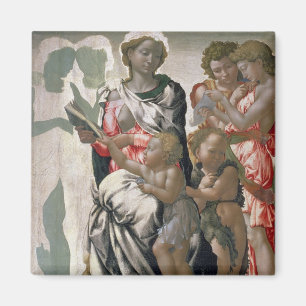 Madonna and Child with St. John, c.1495 Magnet