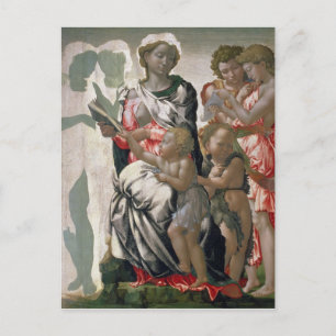Madonna and Child with St. John, c.1495 Postcard