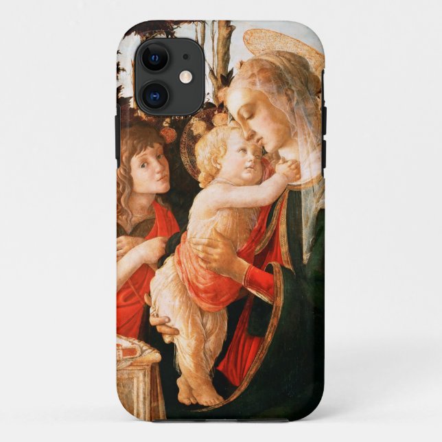 Madonna and Child with St. John the Baptist Case-Mate iPhone Case (Back)