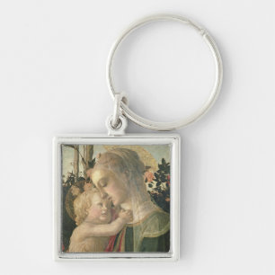 Madonna and Child with St. John the Baptist, detai Key Ring