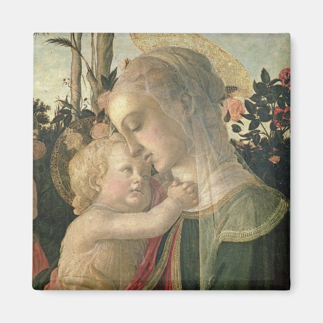 Madonna and Child with St. John the Baptist, detai Magnet (Front)