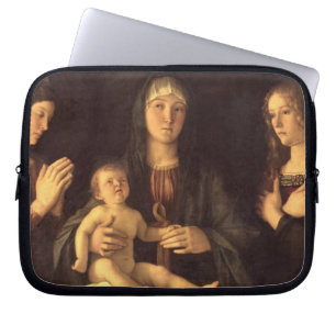 Madonna and Child with St. Mary Magdalene and St. Laptop Sleeve