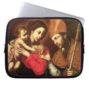 Madonna and Child with St. Zenobius Laptop Sleeve
