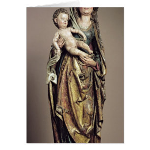 Madonna and Child, Wooden Sculpture