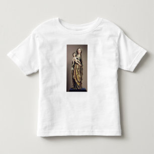 Madonna and Child, Wooden Sculpture Toddler T-Shirt