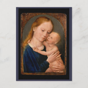 Madonna and Christ Child Postcard