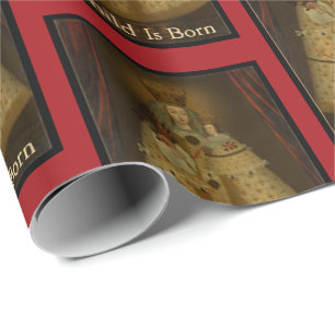 Madonna & Baby Jesus  Christmas  Wrapping Paper