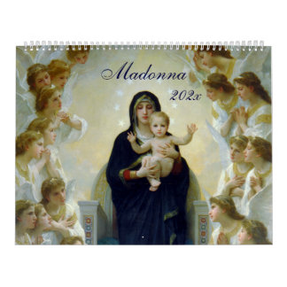 Madonna by Bouguera Calendar