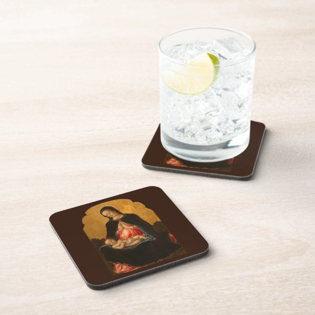 Madonna & Child art coasters (Right Side)