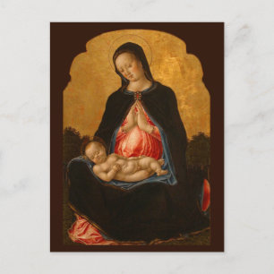 Madonna & Child art postcard