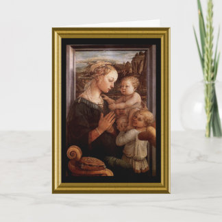 Madonna & Child Christmas Card