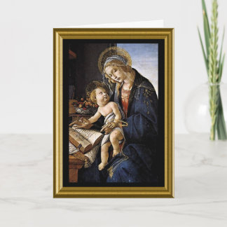 Madonna & Child Christmas Card