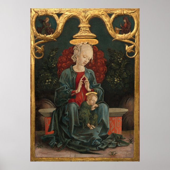 Madonna & Child - Cosmè Tura Fine Art Poster (Front)