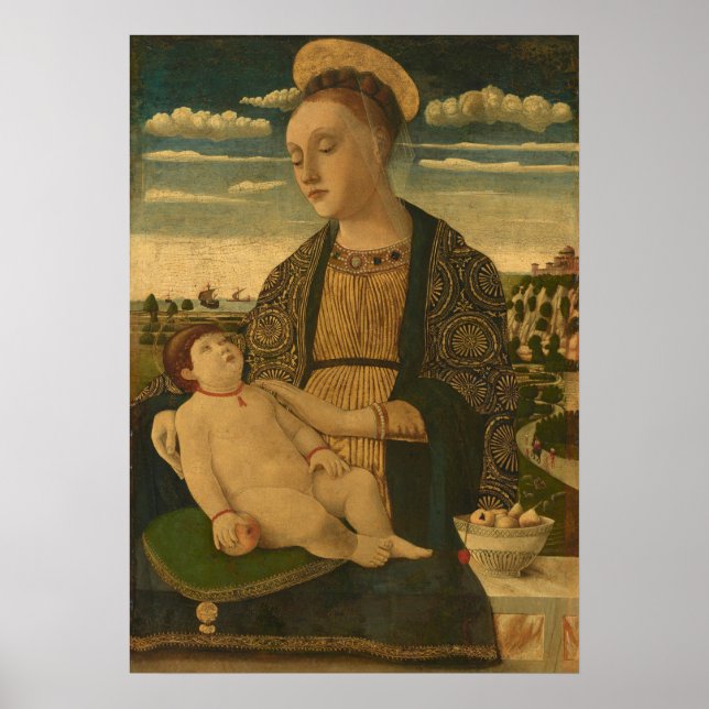 Madonna Child - Francesco Benaglio Fine Art Poster (Front)