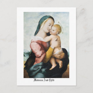 Madonna & Child Post Card