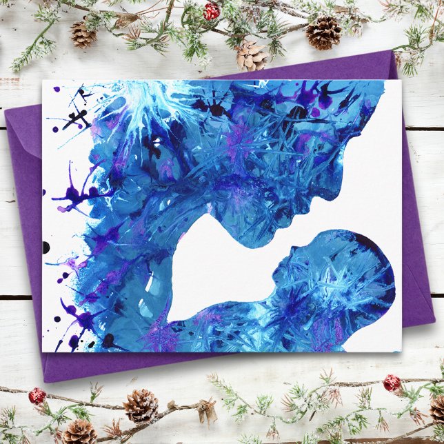 Madonna & Child watercolor religious budget Postcard (Creator Uploaded)